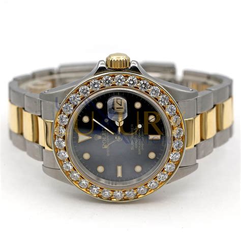submariner rolex diamond bezel
